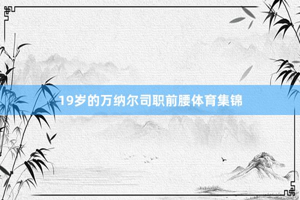 19岁的万纳尔司职前腰体育集锦