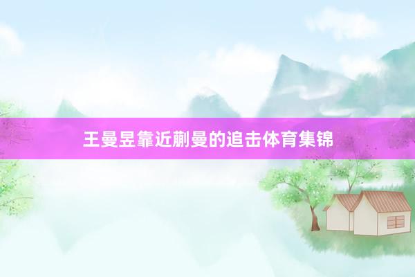 王曼昱靠近蒯曼的追击体育集锦
