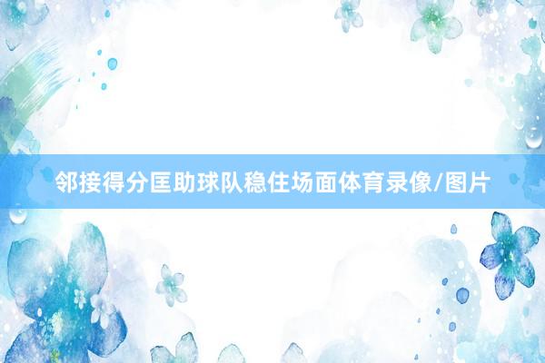 邻接得分匡助球队稳住场面体育录像/图片