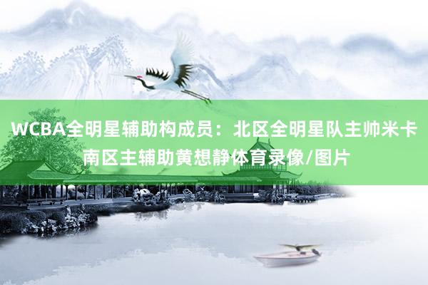 WCBA全明星辅助构成员：北区全明星队主帅米卡 南区主辅助黄想静体育录像/图片