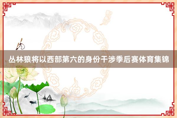 丛林狼将以西部第六的身份干涉季后赛体育集锦